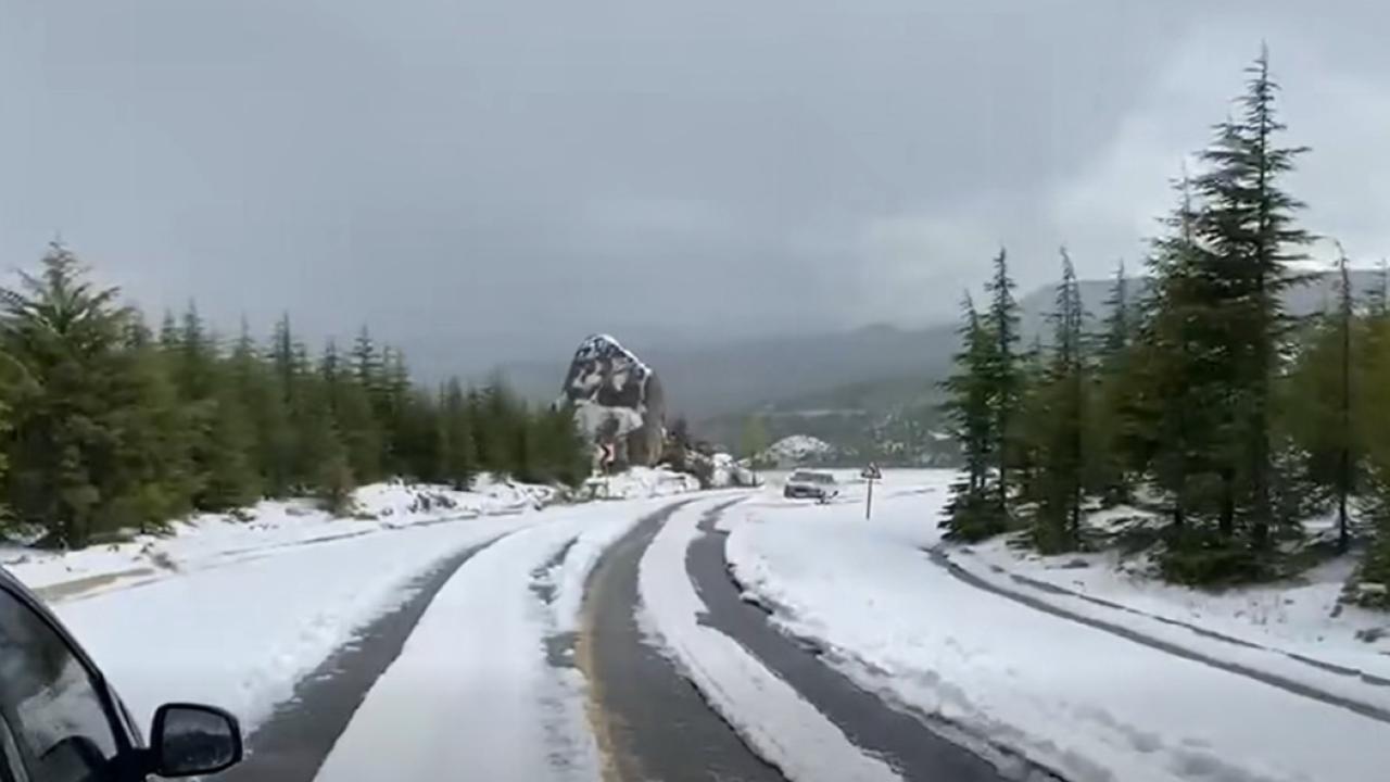 Karaman'da o ilçe doluya teslim oldu