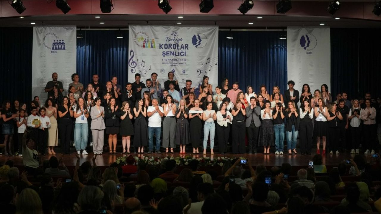 28. Türkiye Korolar Şenliği ödül töreni gerçekleştirildi