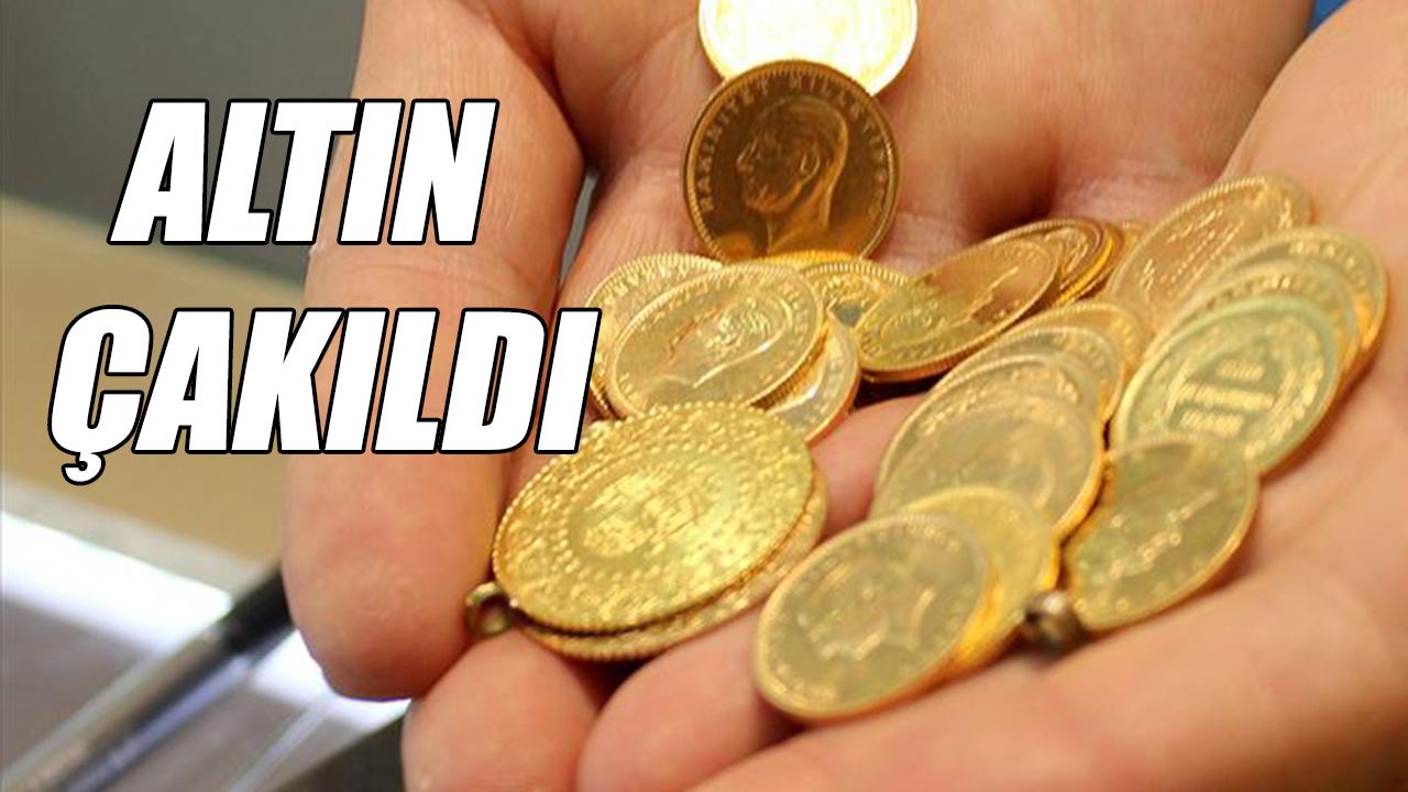 Altın çakıldı