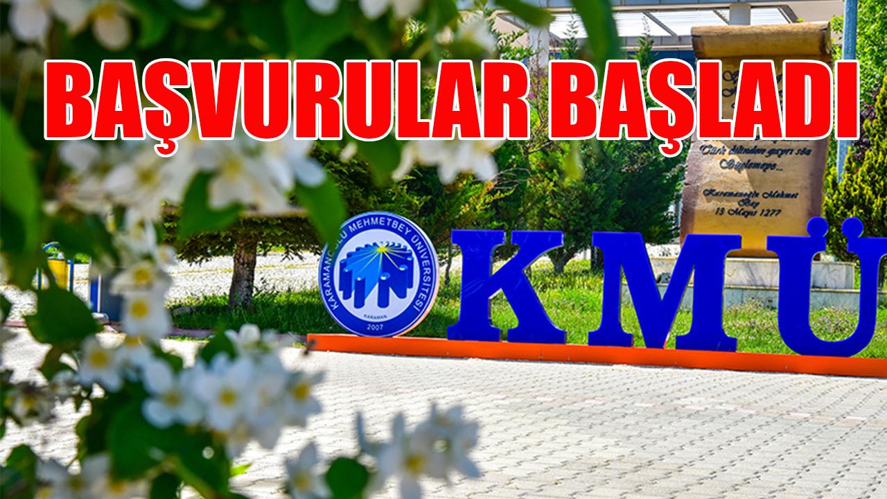 Başvurular başladı