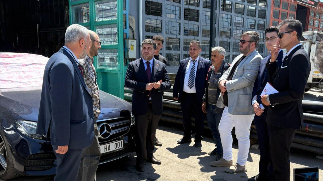 Bayramoğlu Karaman'ın sorunlarını dinledi