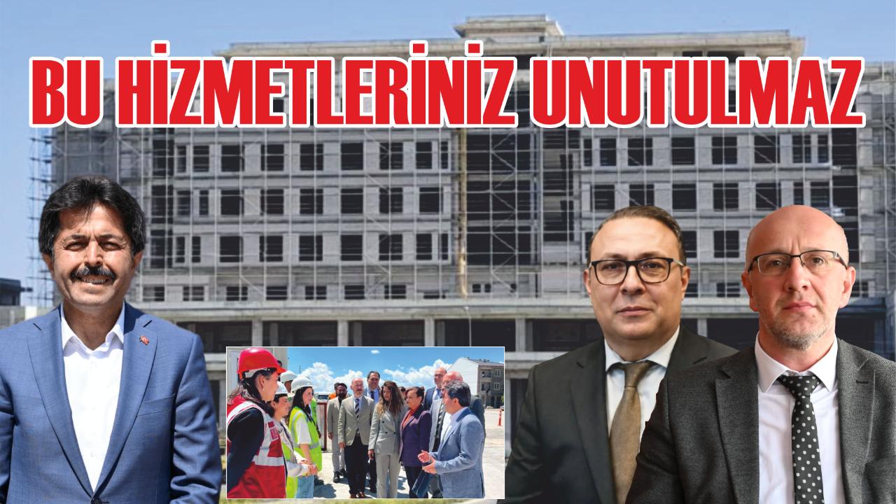 Bu hizmetleriniz unutulmaz