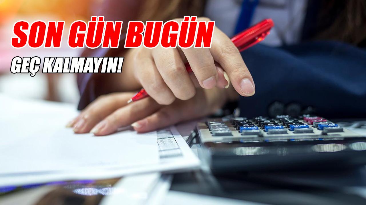 Bugün son gün