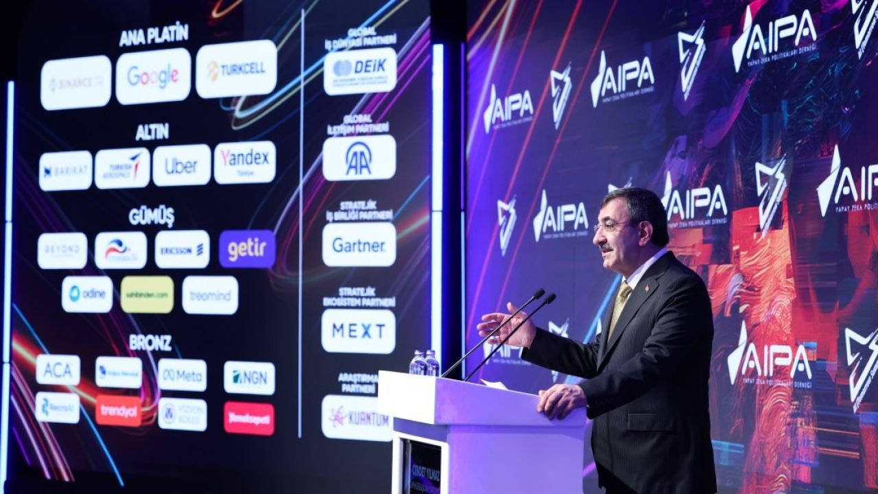 Cumhurbaşkanı Yardımcısı Yılmaz, "AI Tomorrow Summit 2026" etkinliğinde konuştu: