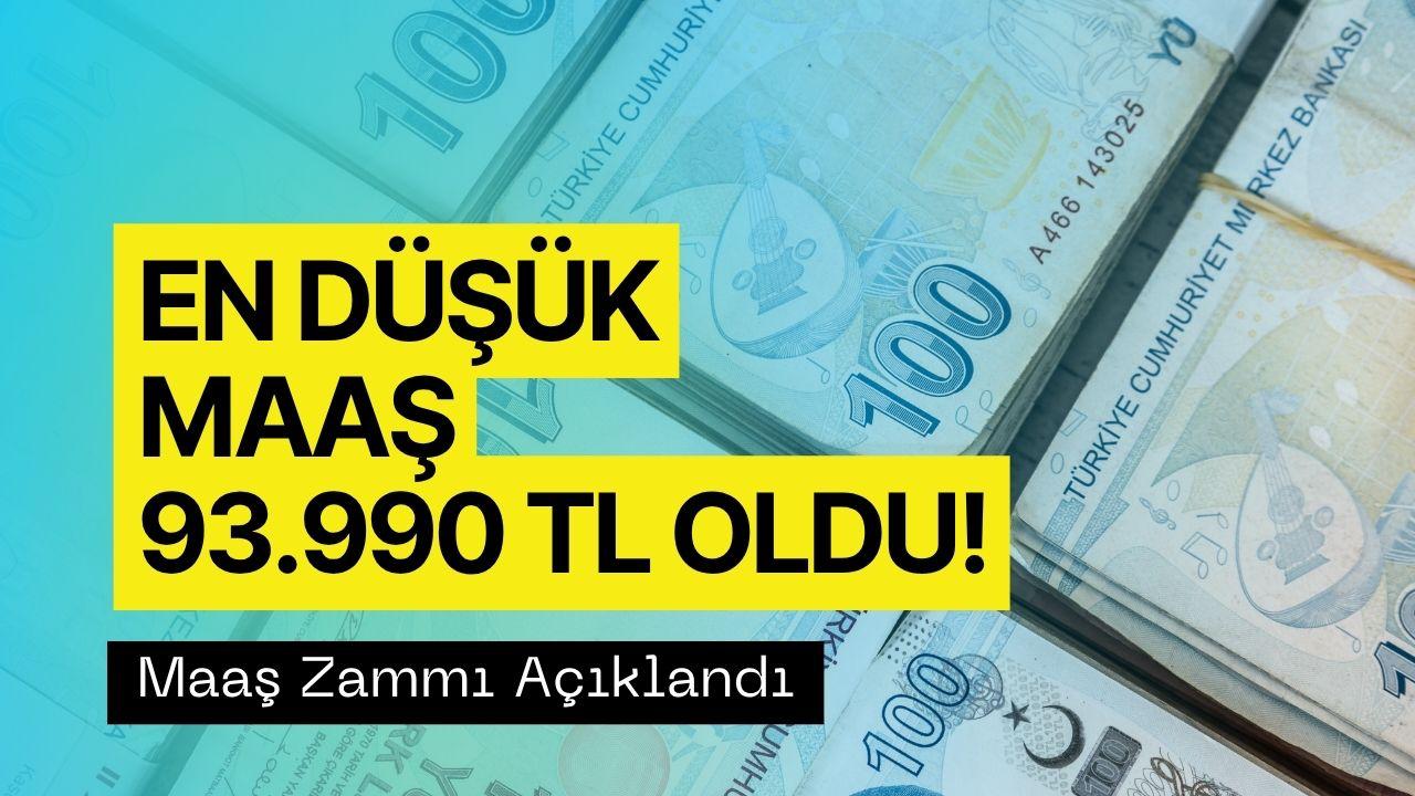 En Düşük Maaş 93.990 TL Oldu! Temmuz Ayı Beklenmedi