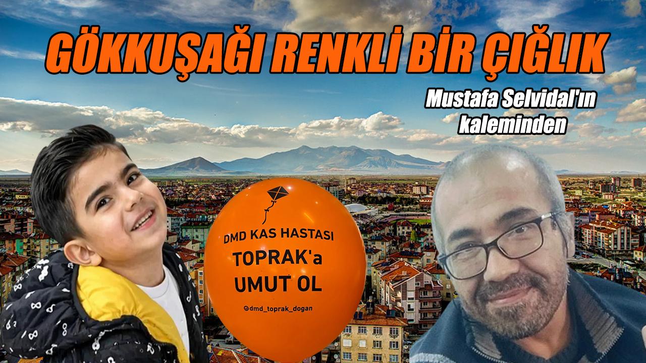 Gökkuşağı renkli bir çığlık