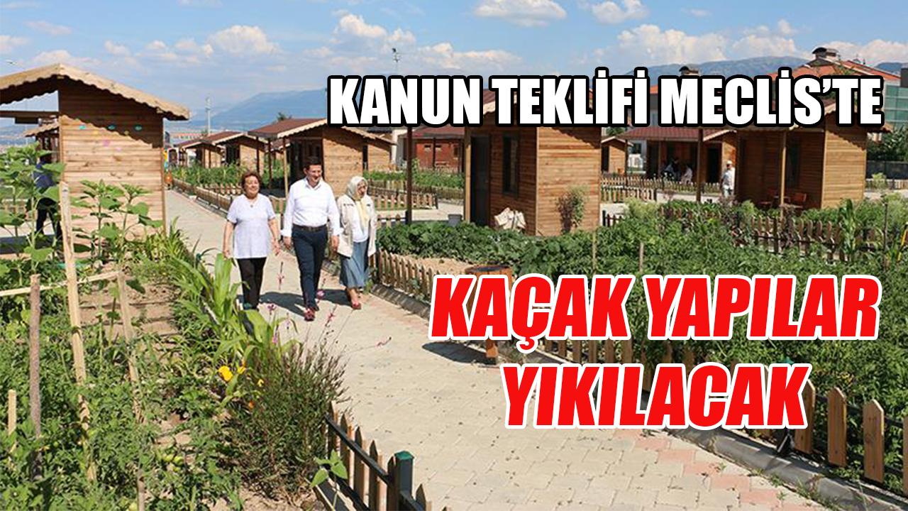 Kaçak yapılar yıkılacak