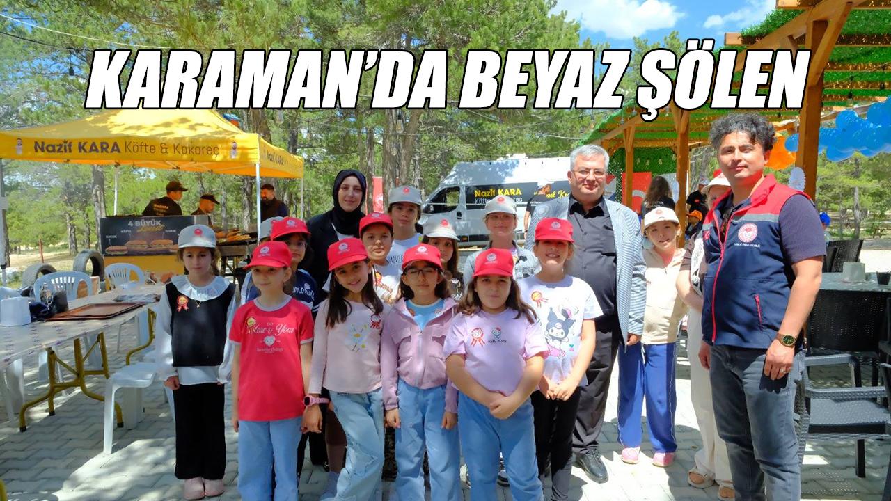Karaman’da beyaz şölen