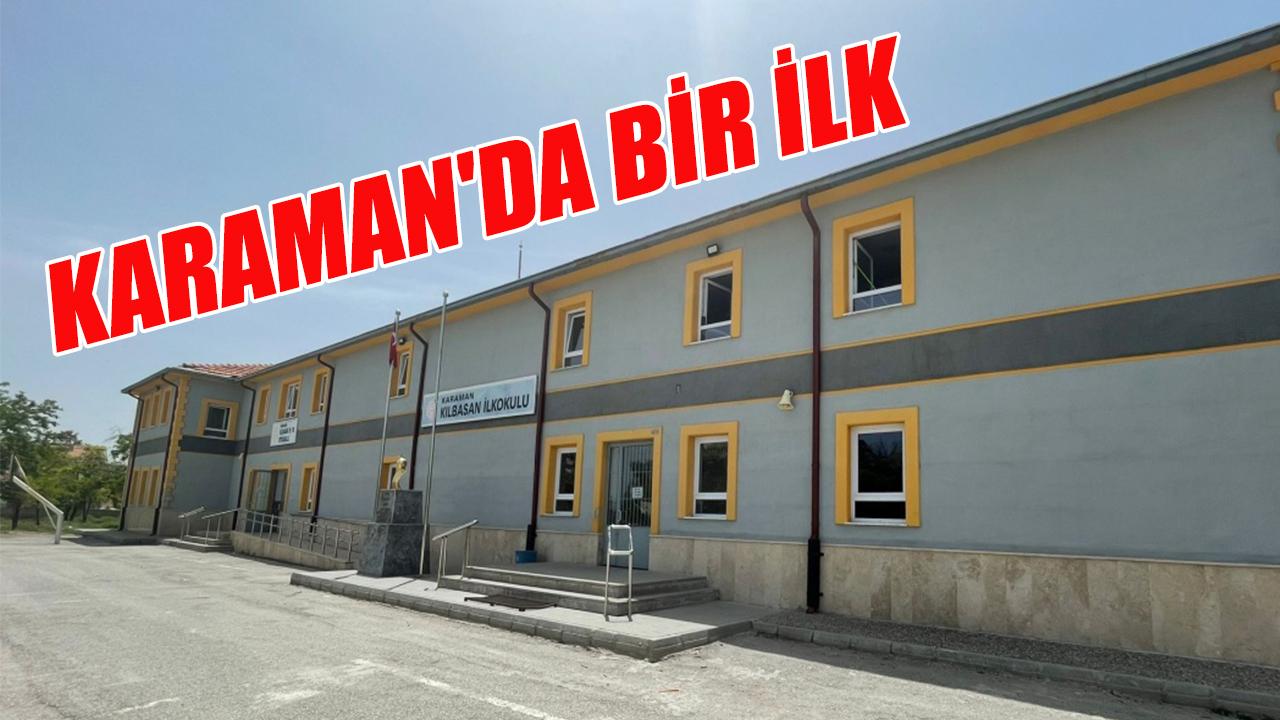 Karaman'da bir ilk