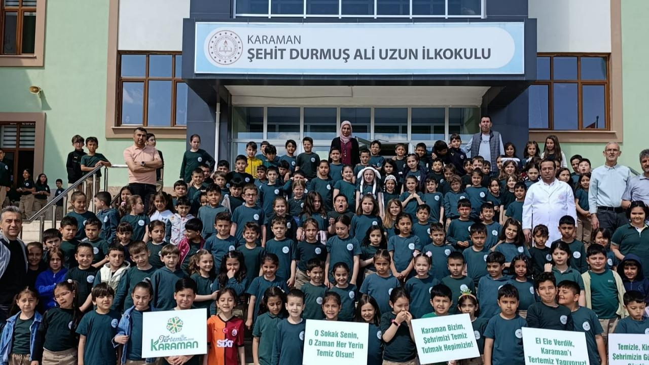 Karaman'da öğrencilere çevre eğitimi verildi