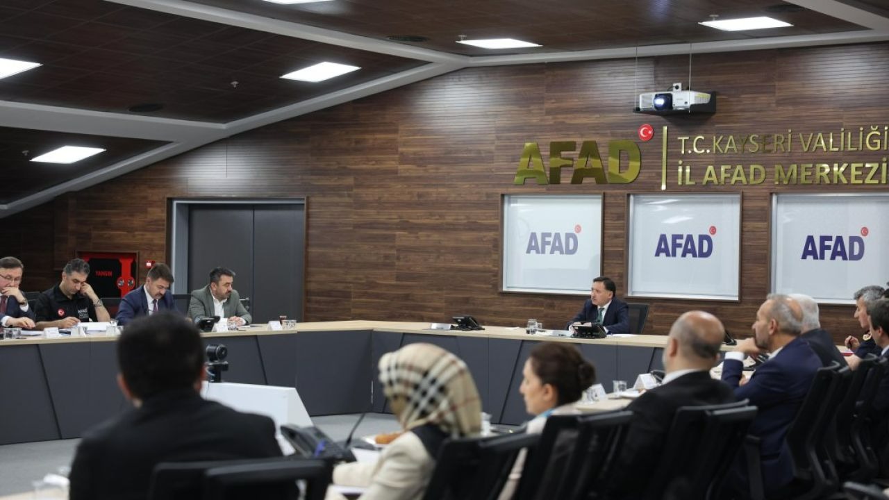 Kayseri'de "Kurum Müdürleri Değerlendirme Toplantısı" düzenlendi