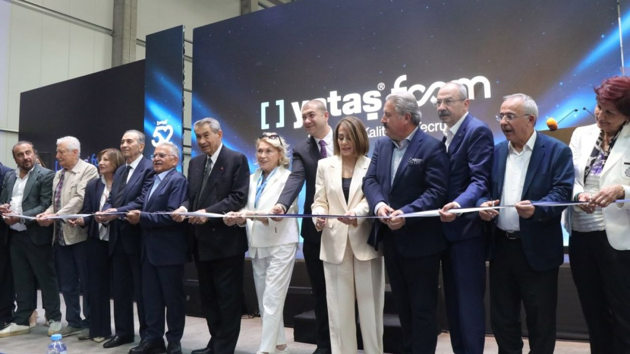 Kayseri'de sünger fabrikasının açılışı yapıldı