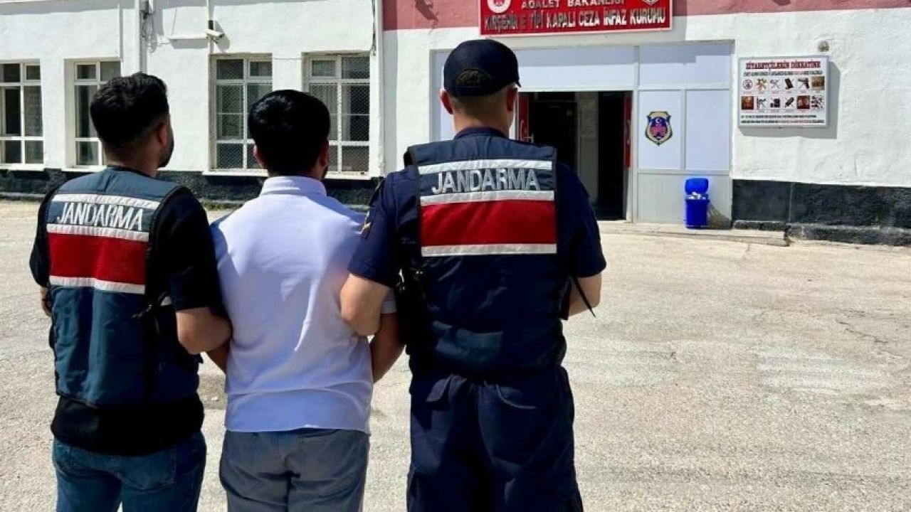 Kırşehir'de hakkında 12 yıl hapis cezası bulunan firari yakalandı
