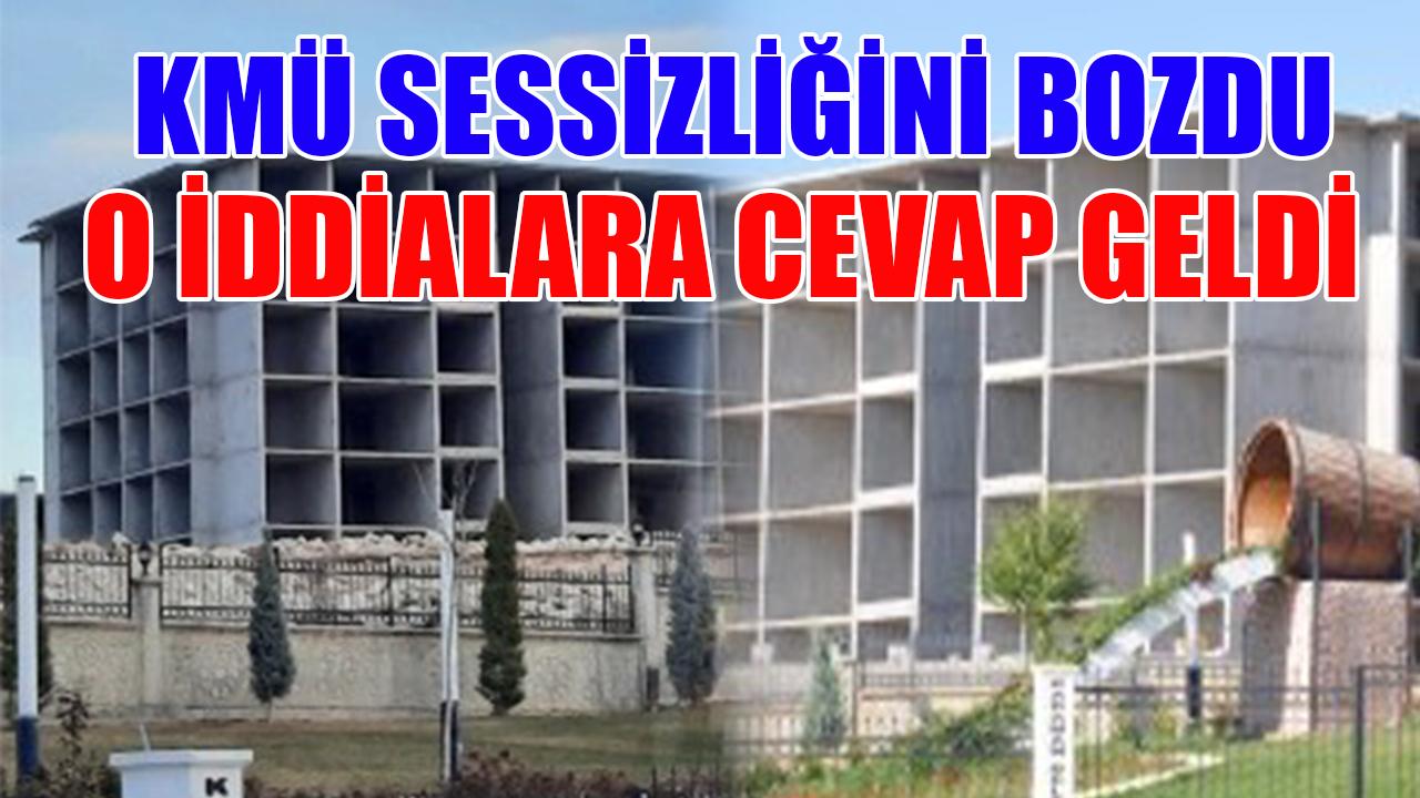 KMÜ sessizliğini bozdu: O iddialara cevap geldi