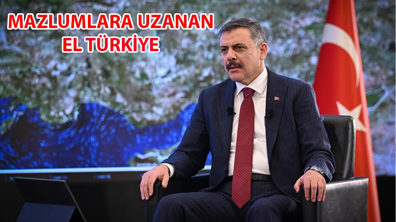 Mazlumlara uzanan el Türkiye