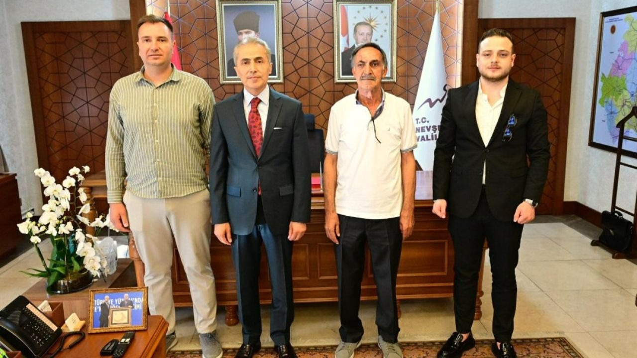 Nevşehir Valisi Kök, EMŞAV yönetimini kabul etti