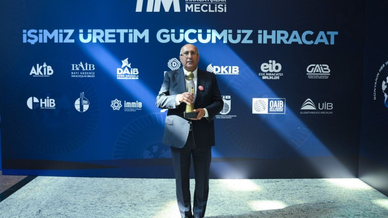 ODEON Turizm İhracatın Şampiyonları Ödülleri'nde sektöründe ilk sırada yer aldı