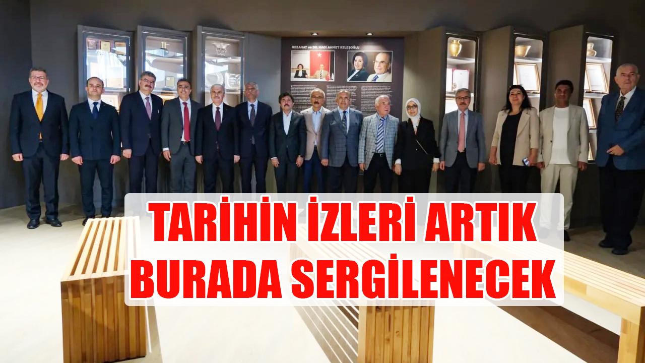 Tarihin izleri artık burada sergilenecek