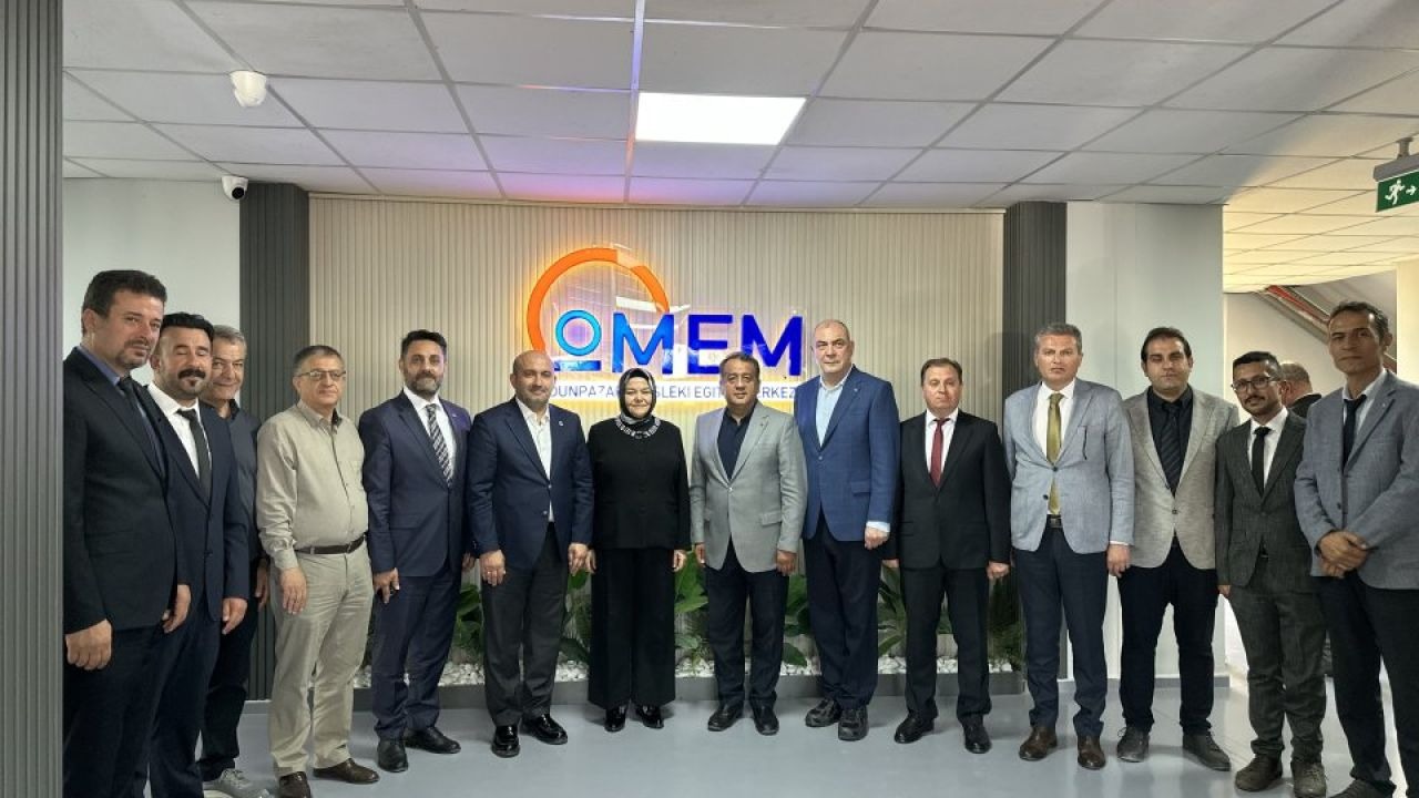TBMM Milli Eğitim, Kültür, Gençlik ve Spor Komisyonu Başkanı Gürcan'dan OMEM'e ziyaret