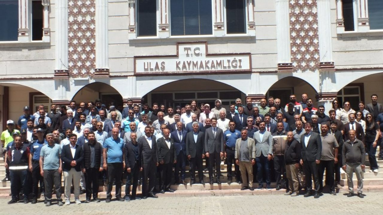 Ulaş Kaymakamı Eskimez, ilçeye veda etti