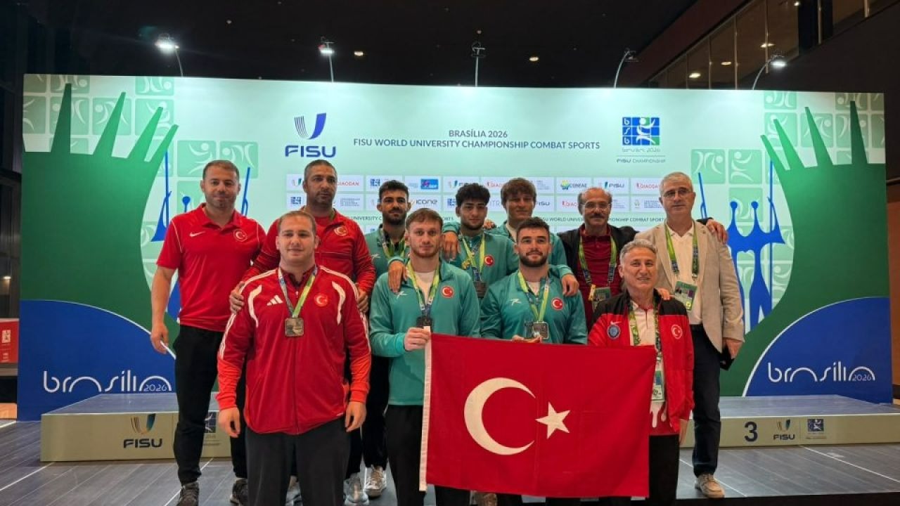 Üniversiteli sporcular Brezilya'dan 42 madalyayla döndü