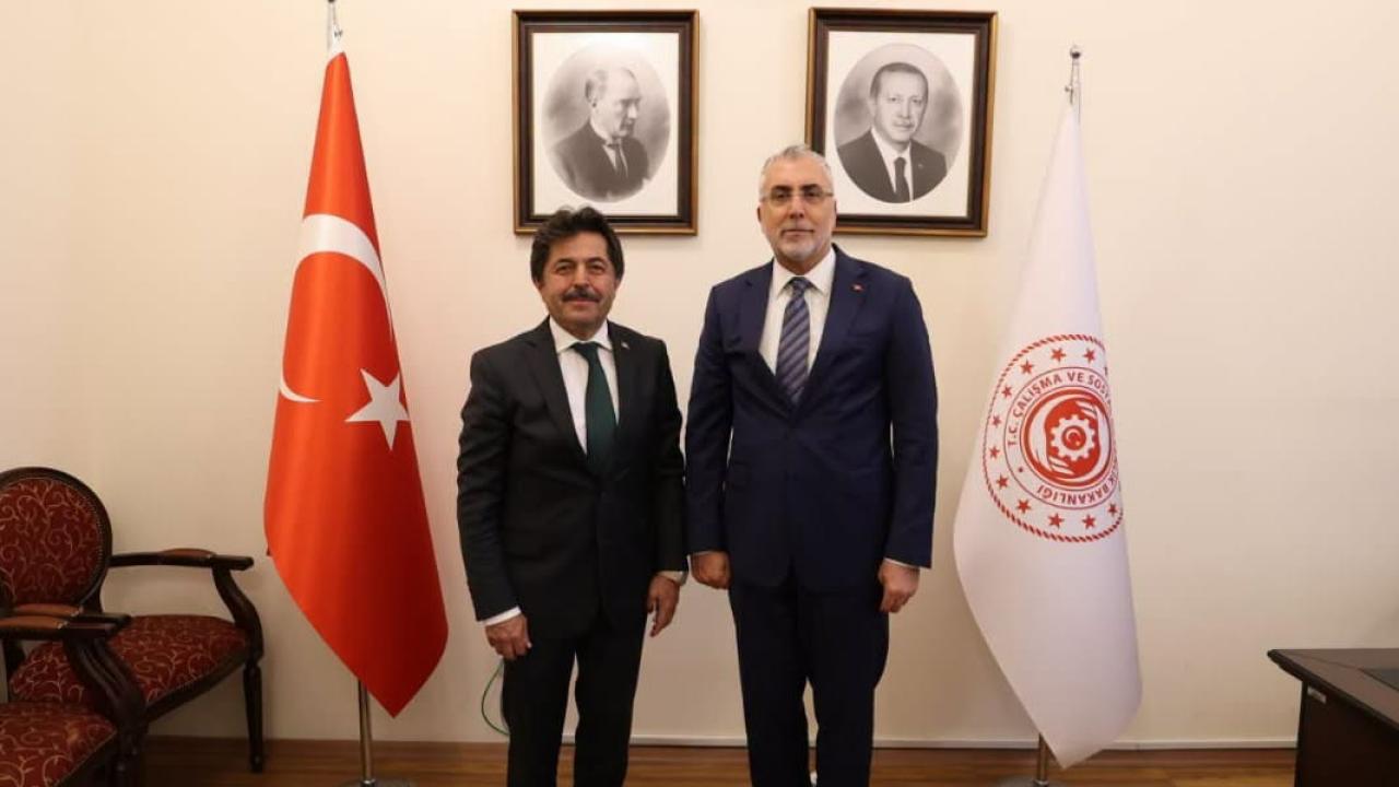 Vekil Sağlam'dan Ankara'da kritik temas