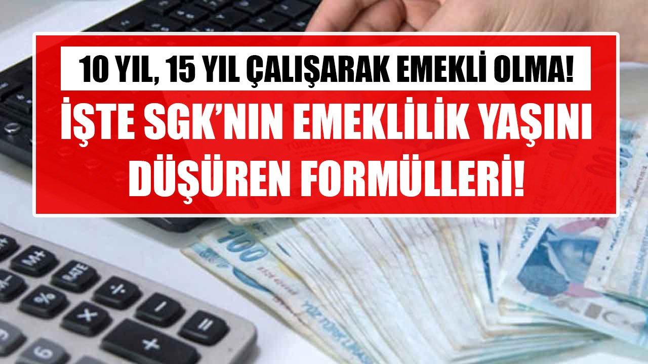 10 Yıl Primle Emeklilik Biletini Cebine Koyun: SGK Duyurdu