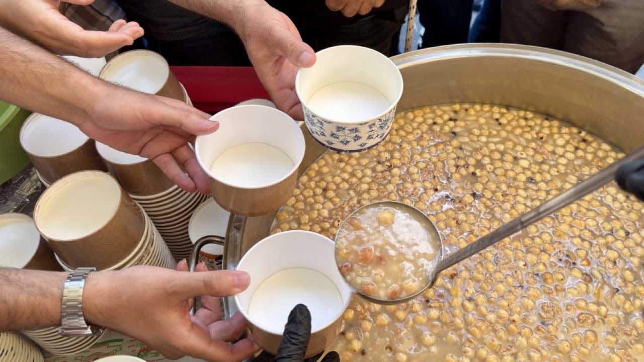 6 bin kişiye aşure ikramı