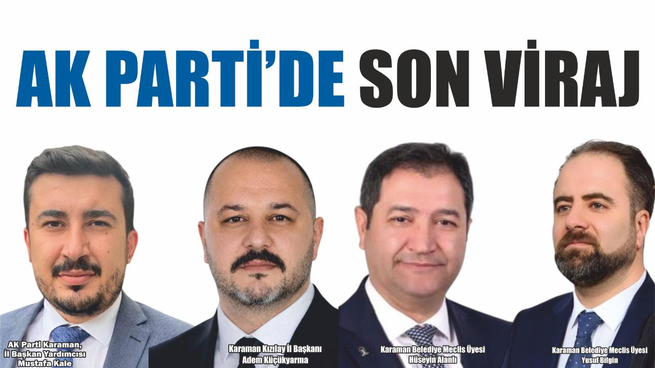 AK Parti'de son viraj
