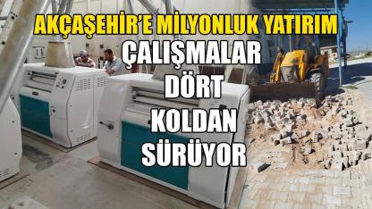 Akçaşehir'e milyonluk yatırım