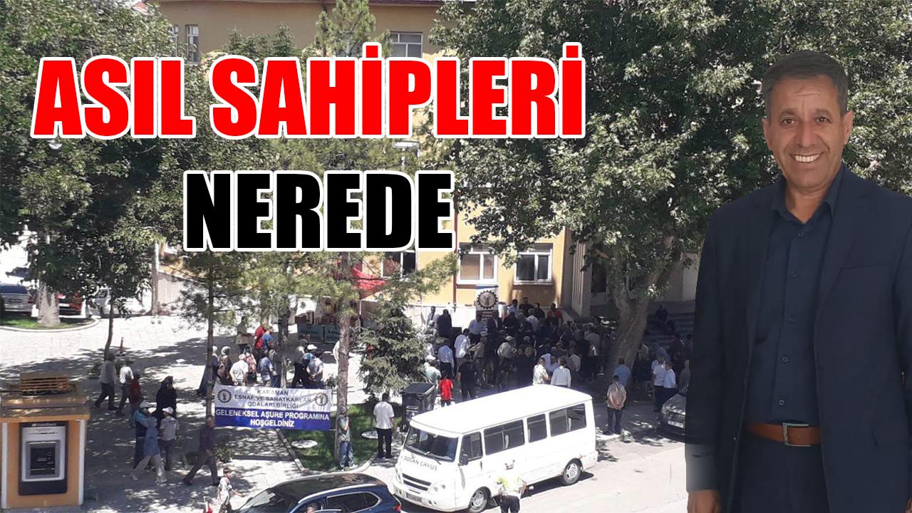 Asıl sahipleri nerede