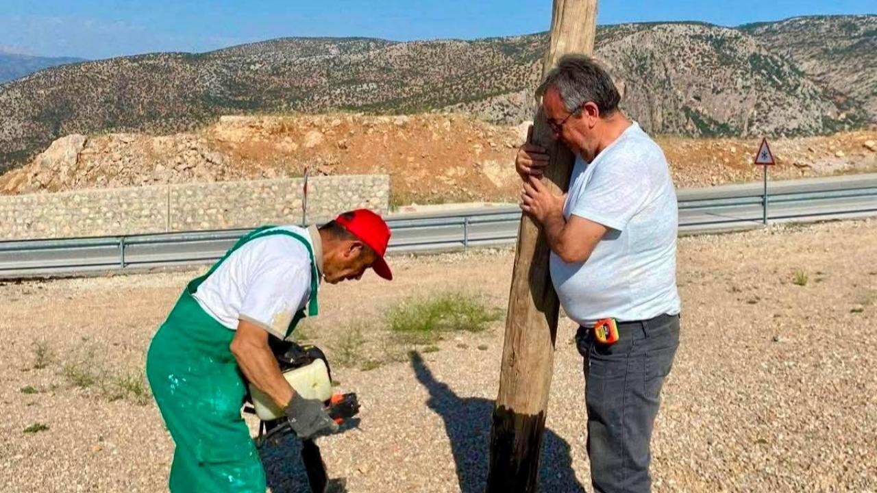 Bağışlarla yapılıyor seyir terasları yükseliyor