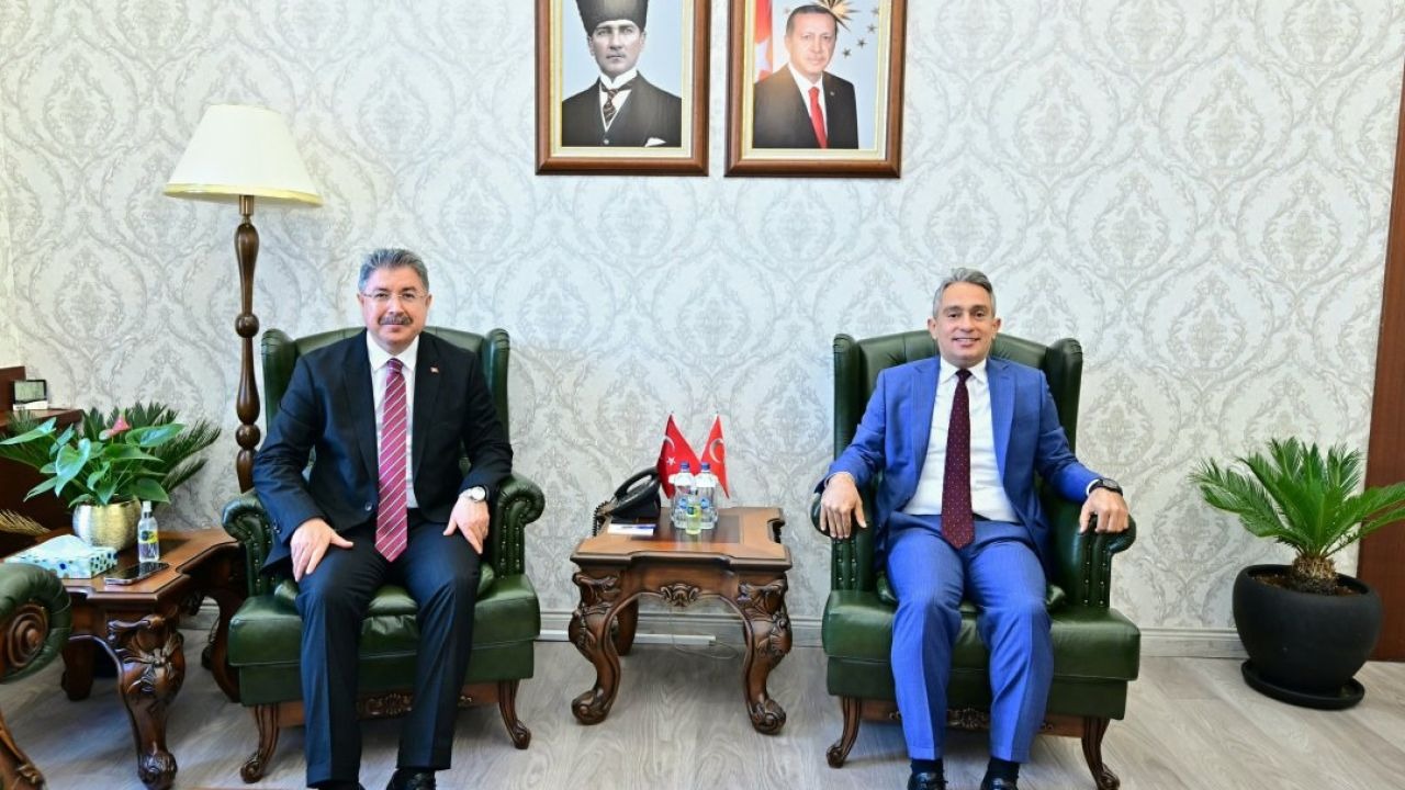 Başsavcı Deniz'den Vali Yılmaz'a ziyaret