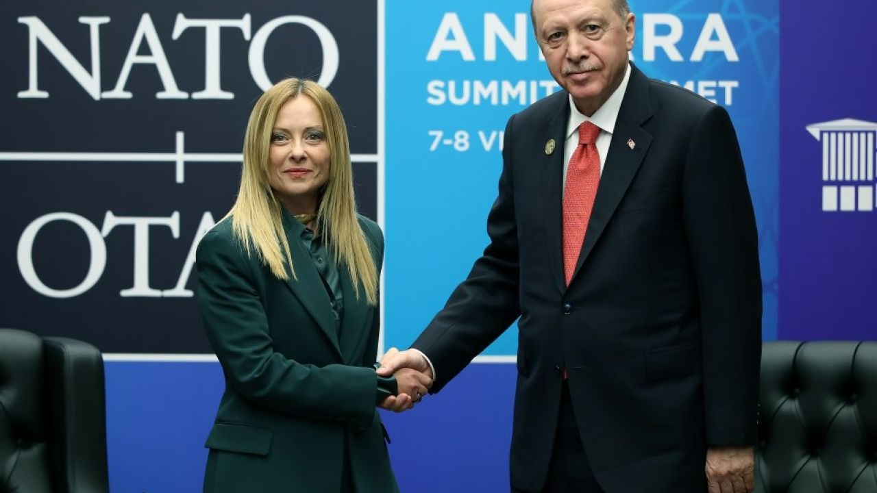 Erdoğan, İtalya Başbakanı Meloni ile Görüştü