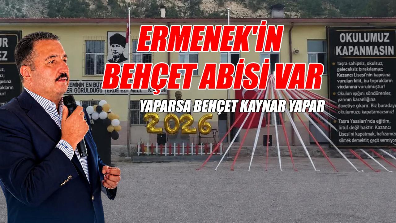 Ermenek'in Behçet abisi var