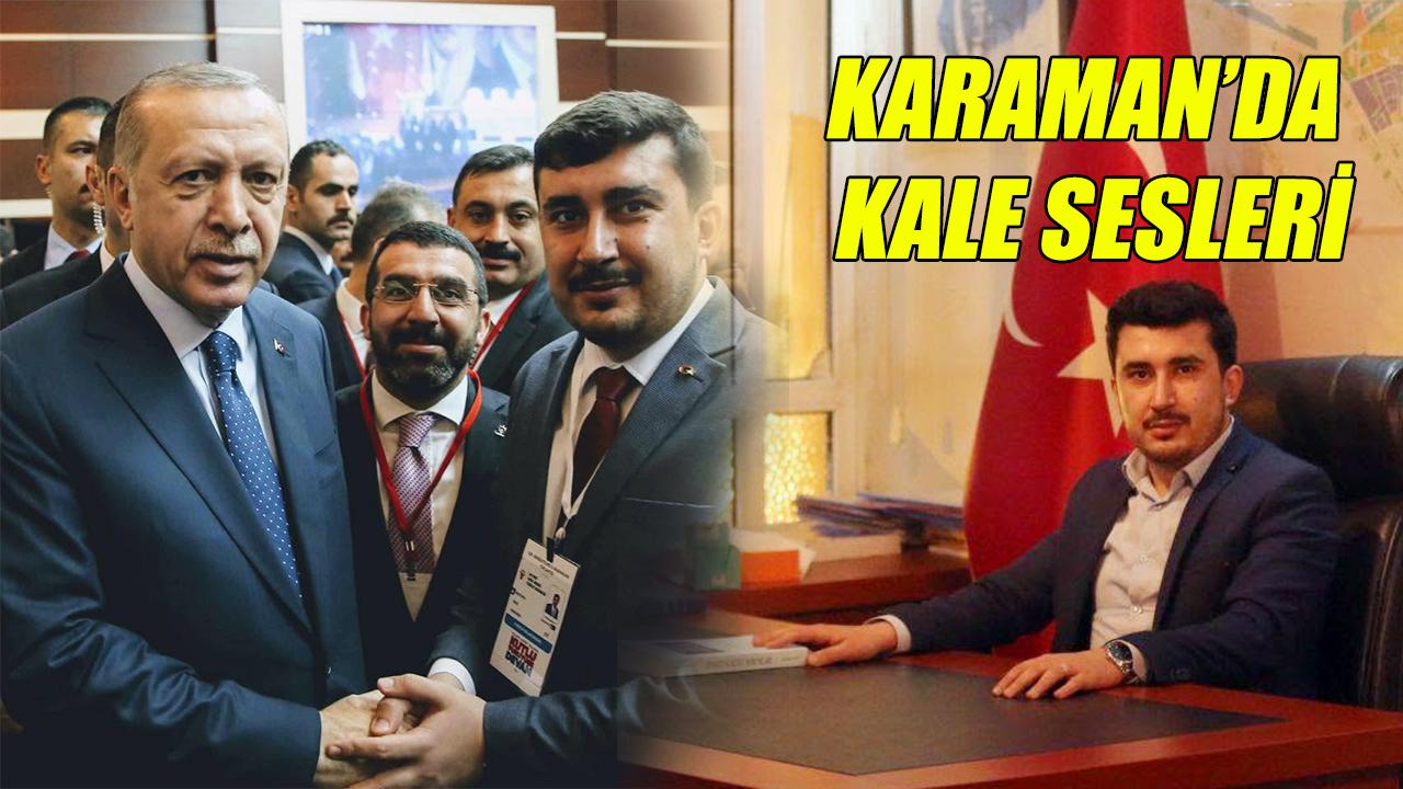 Karaman'da 'Kale' sesleri