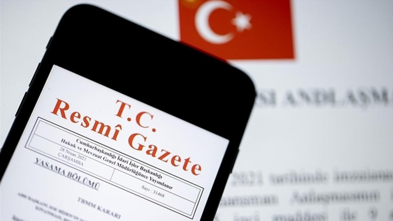 Kararlar Resmi Gazete'de