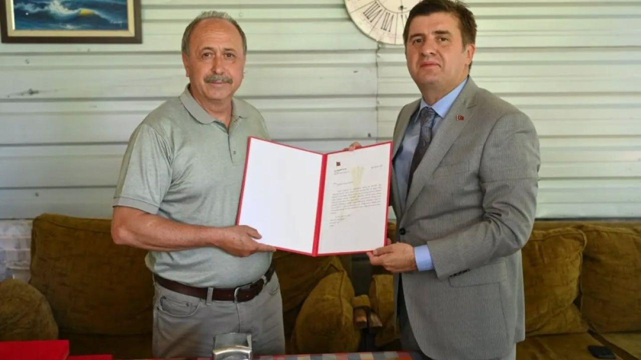 Kırıkkale"de şehit ailesine "şehadet belgesi" verildi