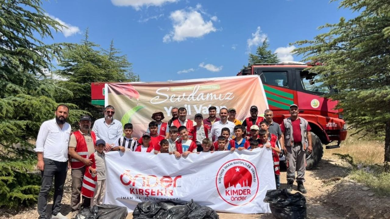 Kırşehir'de "Orman Temizliği Seferberliği" etkinliği düzenlendi