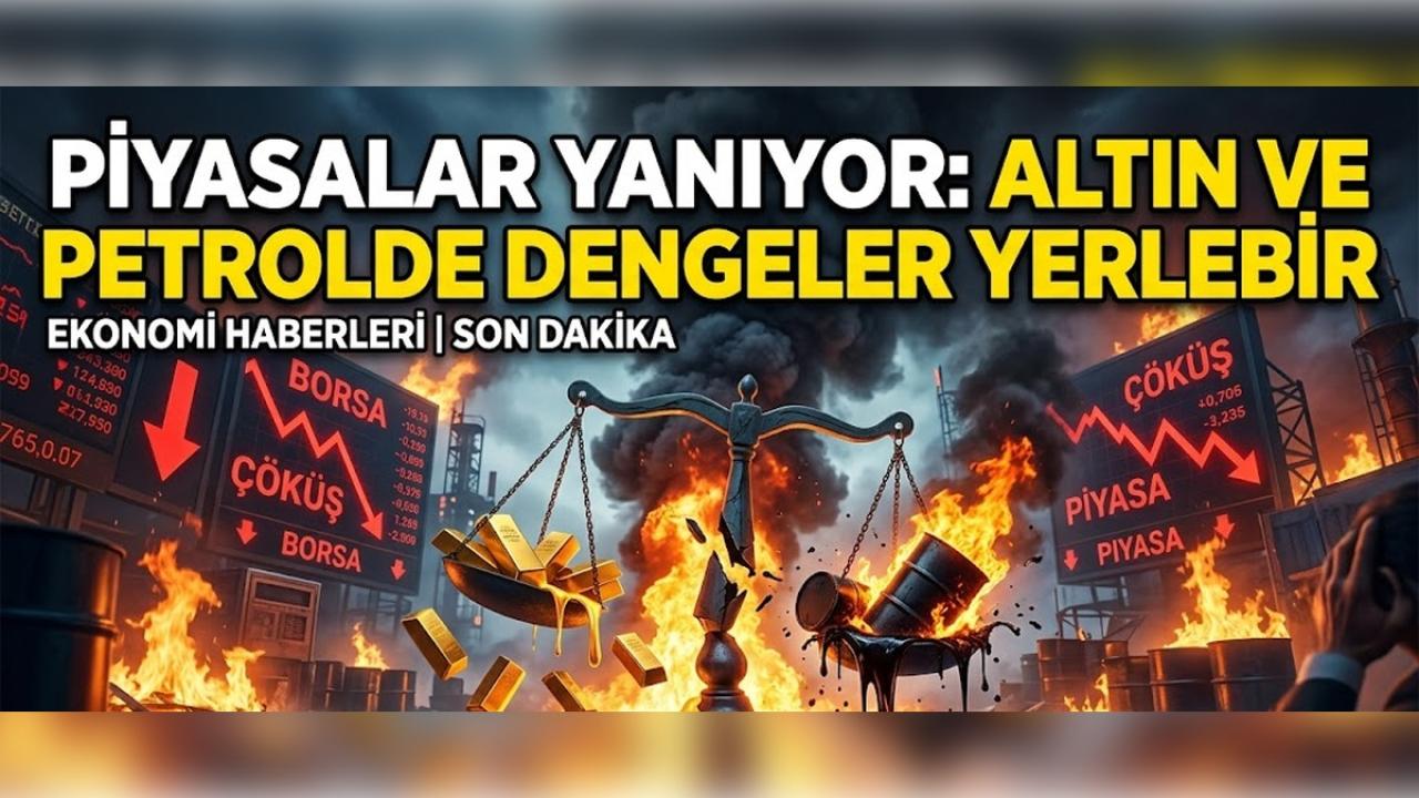 Piyasalar yanıyor: Altın ve petrolde dengeler yerlebir