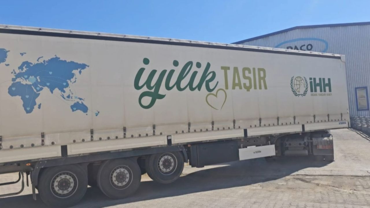 Sivas'tan Suriye'ye yardım eli