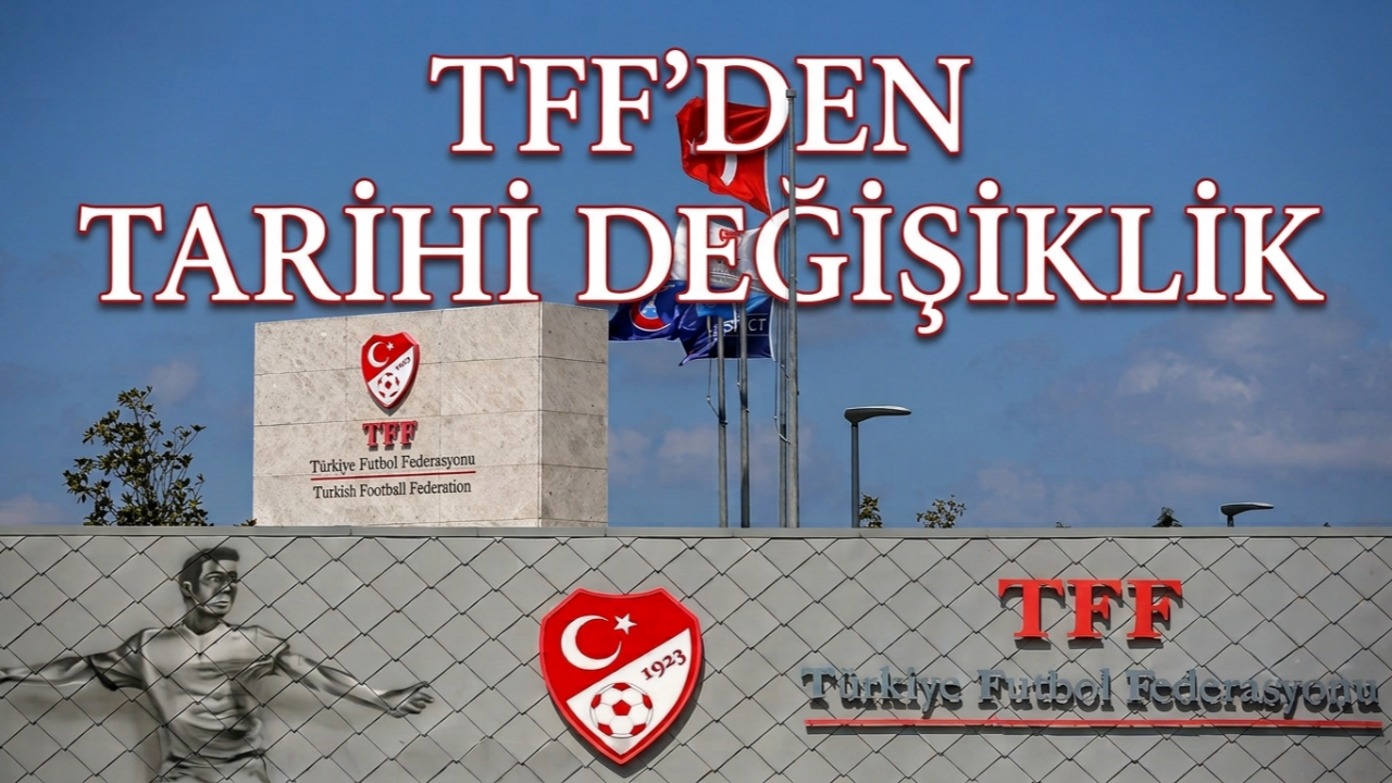 TFF'den amatör futbolda tarihi değişiklik