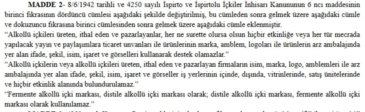 Alkollü içkilerde yeni dönem başladı: İçki yasağı yürürlüğe girdi
