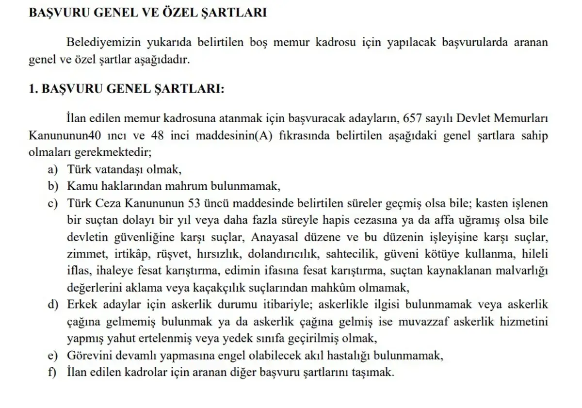 70 KPSS Puanıyla Memur Alımı Başladı!